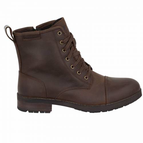 Ghete Moto Chopper din Piele Naturală SEGURA EDMOND · Maro 