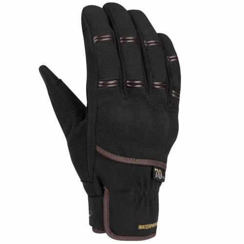 Mănuși Moto din Textil SEGURA ZEEK · Negru / Maro 