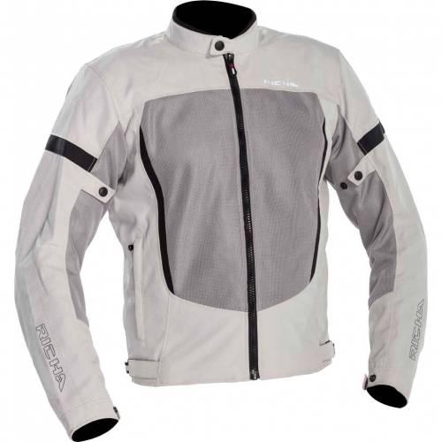 Geacă Moto de Vară din Textil RICHA AIRBENDER · Gri / Negru 