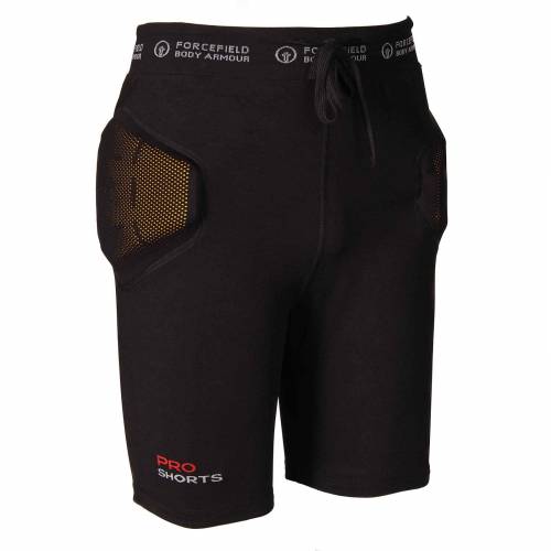 Pantaloni Protecție Enduro - Cross FORCEFIELD PRO SHORT L2 · Negru 