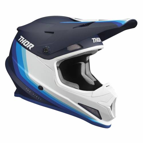 Cască Enduro - Cross THOR SECTOR RUNNER MIPS · Albastru / Alb 