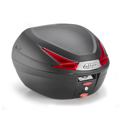Cutie / Topcase Moto GIVI B330N 33L · Negru / Gri / Roșu 