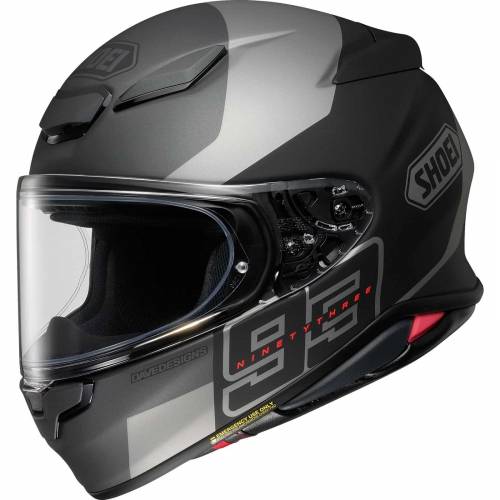 Cască Moto Integrală SHOEI NXR2 MM93 Collection Rush TC-5 · Negru / Gri 
