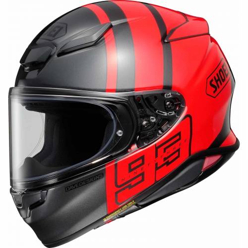 Cască Moto Integrală SHOEI NXR2 MM93 Collection Track TC-1 · Roșu / Gri 