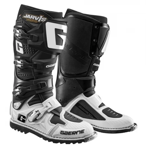 Cizme Enduro - Cross GAERNE SG-12 JARVIS EDITION · Negru / Alb 