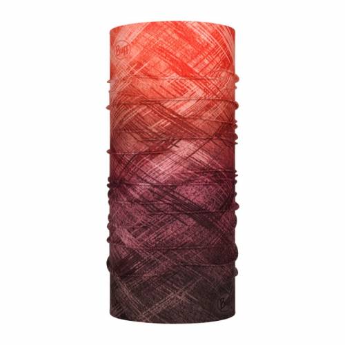 Bandană Tubulară Multifunctională BUFF ORIGINAL ECOSTRETCH COURT ARMOR · Roșu / Mov / Maro 