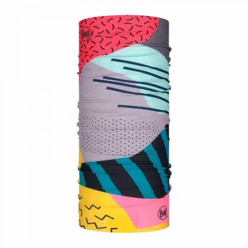 Bandană Tubulară Multifunctională BUFF ORIGINAL ECOSTRETCH NEOYOKO MULTI · Roz / Albastru / Galben 