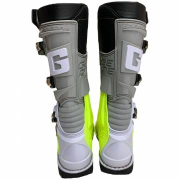 Cizme Enduro - Cross GAERNE GXJ · Gri / Verde Fluo  - 1