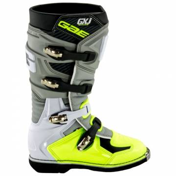 Cizme Enduro - Cross GAERNE GXJ · Gri / Verde Fluo  - 2