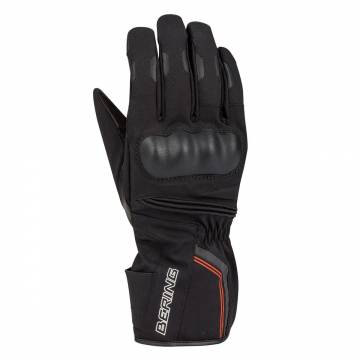 Mănuși Moto de Iarnă din Piele & Textil BERING KAYAK · Negru  - 0