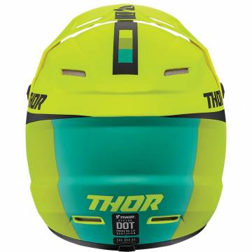Cască Enduro - Cross Copii THOR SECTOR RACER · Verde / Galben Fluo  - 2