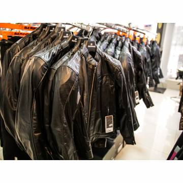 Geacă Moto de Vară din Piele Naturală SIXGEAR ORLANDO · Negru  - 6