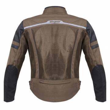 Geacă Moto de Vară din Textil SIXGEAR BOBBY · Maro  - 1