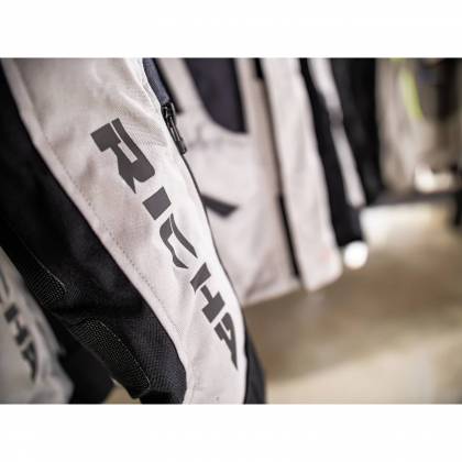 Geacă Moto din Textil RICHA TOUAREG 2 · Gri / Negru  - 3