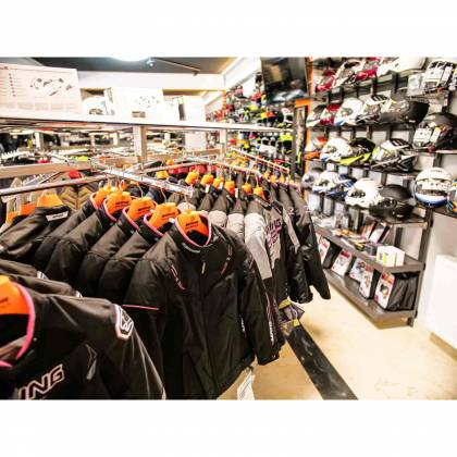 Geacă Moto Damă din Textil BERING LADY PARADISE · Negru / Roz  - 1