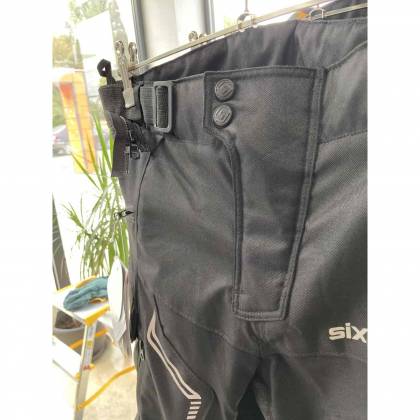 Pantaloni Moto din Textil SIXGEAR REVO · Negru  - 4