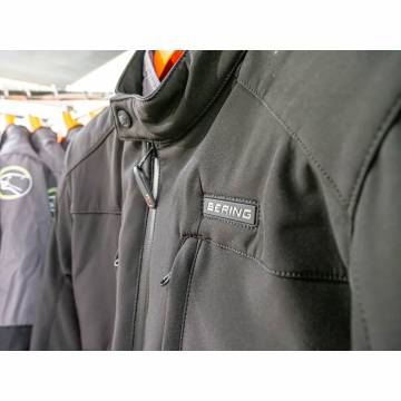 Geacă Moto din Textil BERING CARVER · Negru  - 4