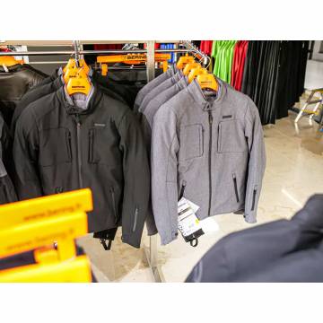 Geacă Moto din Textil BERING CARVER · Gri  - 5