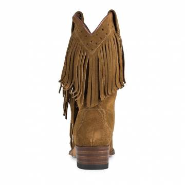 Cizme Cowboy Damă SENDRA BOOTS 17167 Gene Serraje Kaleido 158 · Maro  - 3