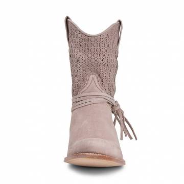 Botine Cowboy Damă SENDRA BOOTS 9578 Sara Inca Oxido 535 · Gri  - 2