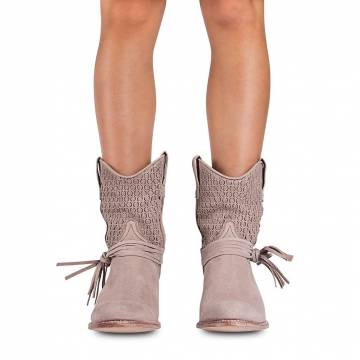 Botine Cowboy Damă SENDRA BOOTS 9578 Sara Inca Oxido 535 · Gri  - 7