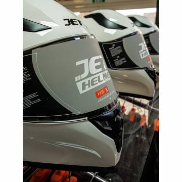 Cască Moto Integrală JET RAID · Alb  - 4