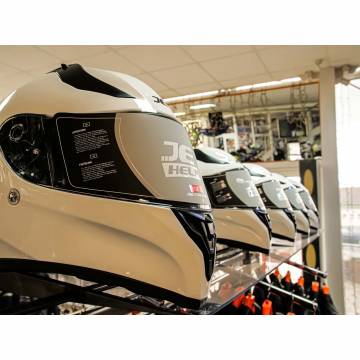 Cască Moto Integrală JET RAID · Alb  - 8