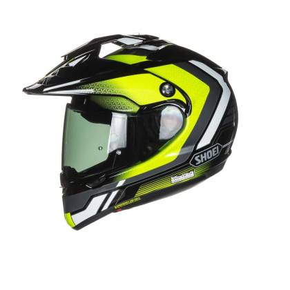 Cască Moto Integrală SHOEI HORNET ADV SOVEREIGN TC-3 · Verde-fluo / Gri  - 3