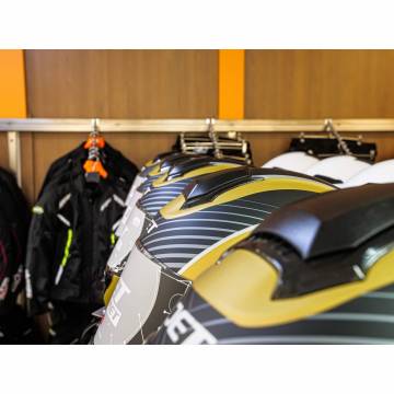 Cască Moto Flip-Up JET RUMBLE Scorpion · Galben / Negru  - 5