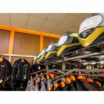 Cască Moto Flip-Up JET RUMBLE Scorpion · Galben / Negru  - 6