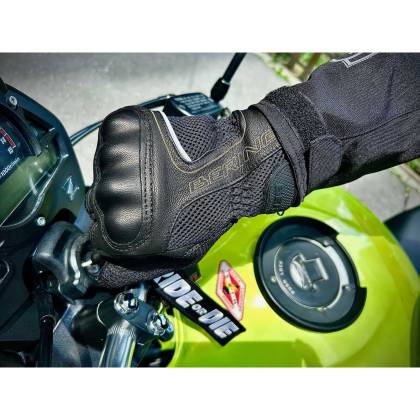 Mănuși Moto din Piele & Textil BERING KX 2 · Negru  - 2