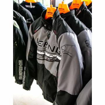 Geacă Moto din Textil BERING BARIO · Gri / Negru  - 10