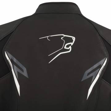 Geacă Moto din Piele & Textil BERING SKOPE · Negru  - 3