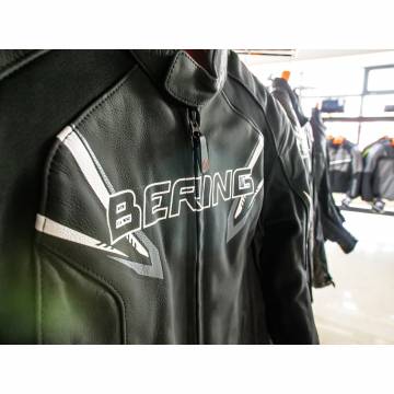 Geacă Moto din Piele & Textil BERING SKOPE · Negru  - 11