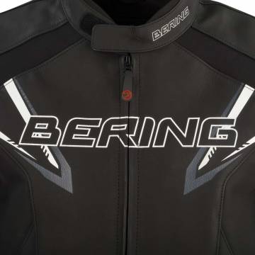 Geacă Moto din Piele & Textil BERING SKOPE · Negru  - 2