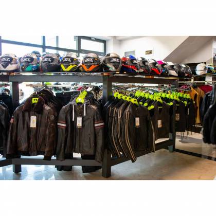 Geacă Moto din Piele & Textil RICHA TOULON 2 Mărimi Extra · Negru / Roșu / Gri  - 6