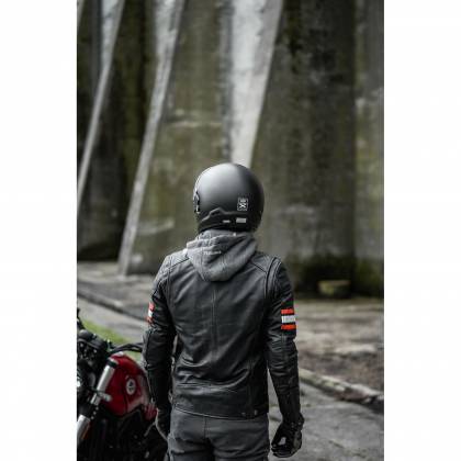 Geacă Moto din Piele & Textil RICHA TOULON 2 Mărimi Extra · Negru / Roșu / Gri  - 11