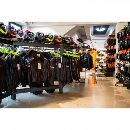 Geacă Moto din Piele & Textil RICHA TOULON 2 Mărimi Extra · Negru / Roșu / Gri  - 8