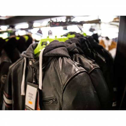 Geacă Moto din Piele & Textil RICHA TOULON 2 Mărimi Extra · Negru / Roșu / Gri  - 4