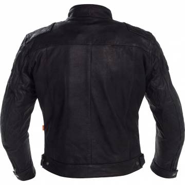 Geacă Moto din Piele RICHA DETROIT Mărimi Extra · Negru  - 1