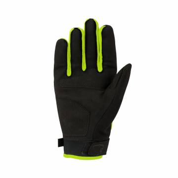 Mănuși Moto din Textil BERING YORK · Negru / Verde-fluo  - 1