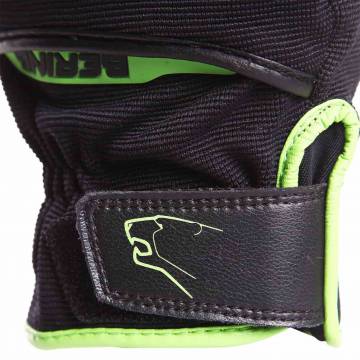 Mănuși Moto din Textil BERING FLETCHER · Negru / Verde  - 2