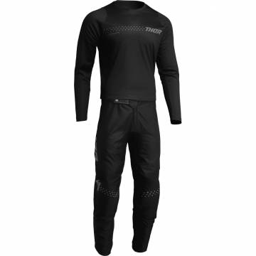 Tricou Enduro - Cross THOR SECTOR MINIMAL 2022 · Negru  - 2