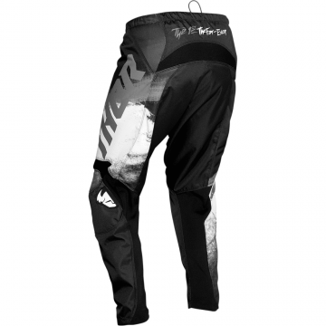 Pantaloni Enduro - Cross THOR SECTOR VAPOR · Negru / Alb  - 1