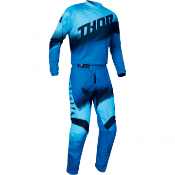 Pantaloni Enduro - Cross THOR SECTOR VAPOR · Albastru  - 2