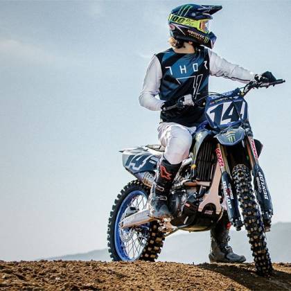 Tricou Enduro - Cross THOR PRIME PRO CAST · Alb / Albastru  - 3