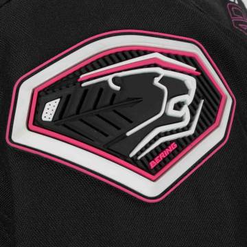 Geacă Moto Damă din Textil BERING LADY GUARDIAN QUEEN SIZE · Negru / Roz  - 3