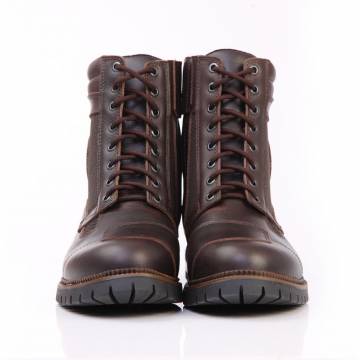 Ghete Moto Chopper GoreTex & Piele Naturală GAERNE G-STONE · Maro  - 1