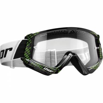 Ochelari Enduro - Cross Copii THOR COMBAT CAP · Negru / Verde  - 0