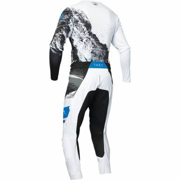 Tricou Enduro - Cross THOR PRIME PRO MESMER · Alb / Negru  - 3